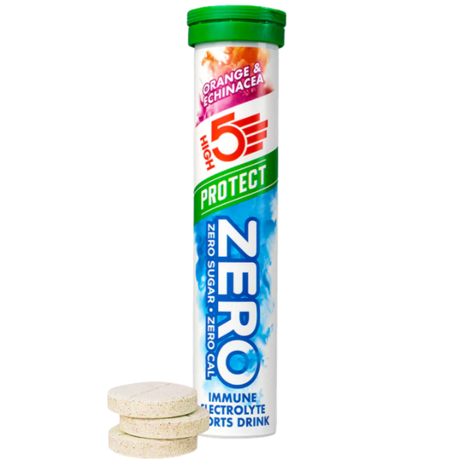 High5 Zero Protect Orange & Echinacea Immune Electrolyte Sports Drink tablets (20 tablets)