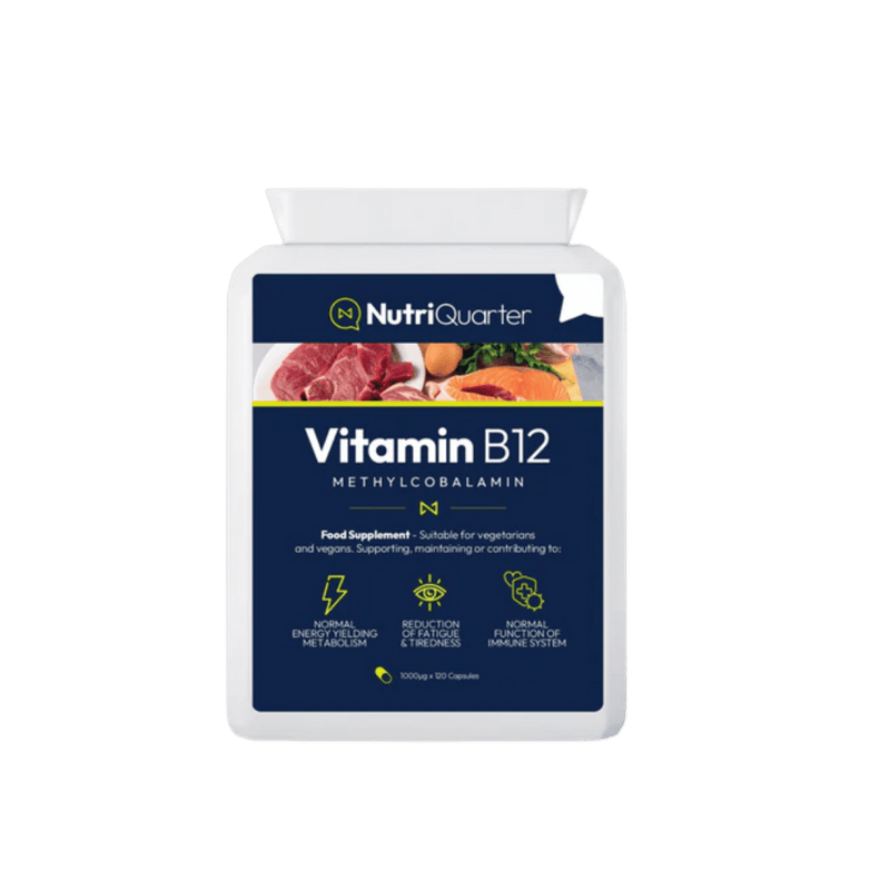 NutriQuarter Vitamin B12 - 120 tablets