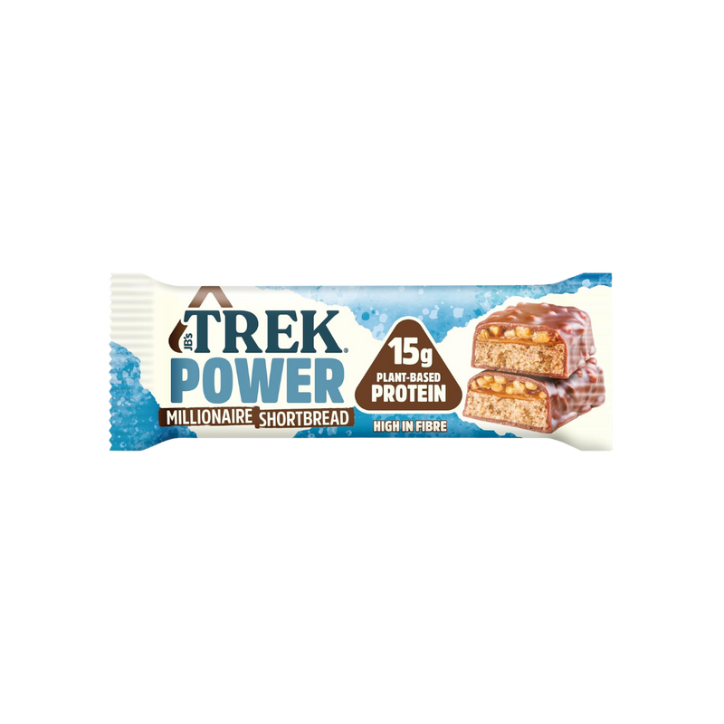 Trek Power High Protein Millionaire Shortbread bar 55g - Case of 16