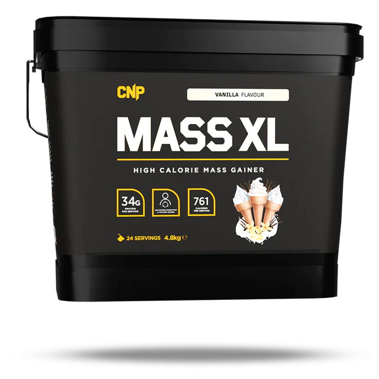 CNP Mass XL Vanilla Mass Gainer 4.8kg Tub