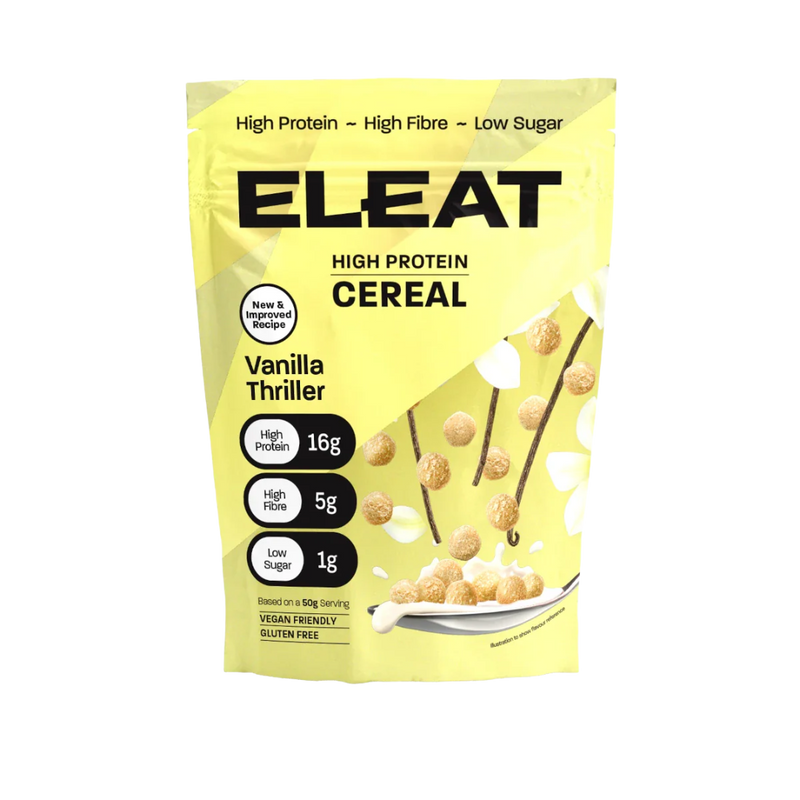 ELEAT Vanilla Thriller High Protein Cereal 250g - Case of 5
