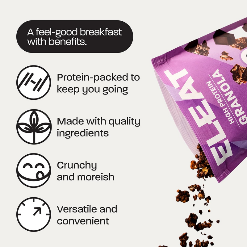 ELEAT Dark Chocolate Protein Granola 300g - Case of 5