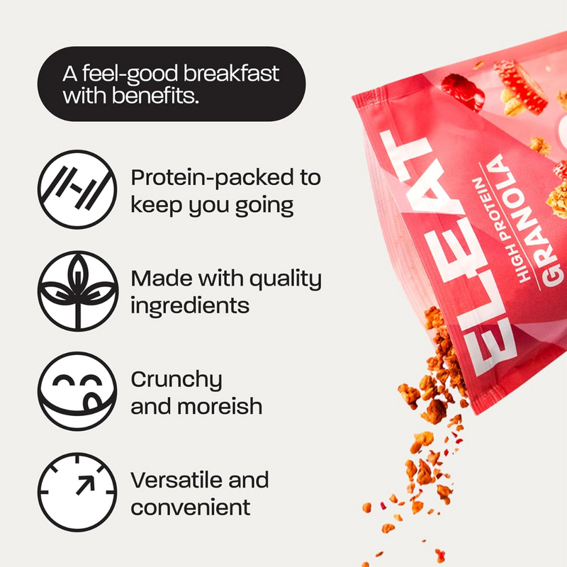 ELEAT Mixed Berries Protein Granola 300g - Case of 5