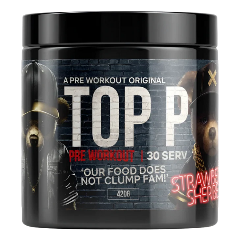 Top P Strawberry Sherbet Pre-Workout 420g
