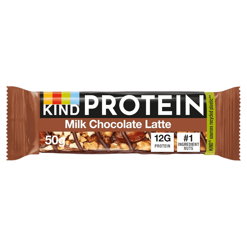 KIND Protein Milk Chocolate Latte flavour bar 50g - Case of 12
