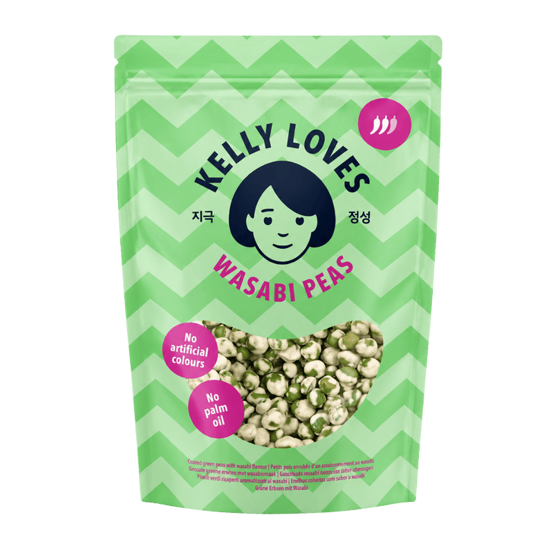 Holland & Barrett Kelly Loves Wasabi Coated Green Peas 90g