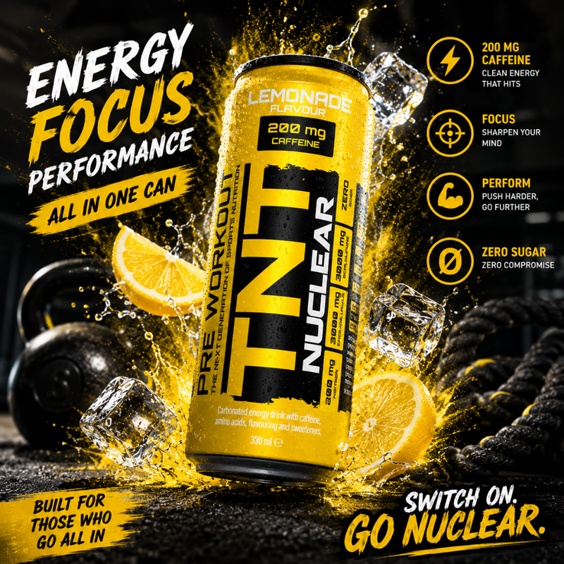 NXT Nutrition TNT Nuclear Lemonade 330ml - Case of 12