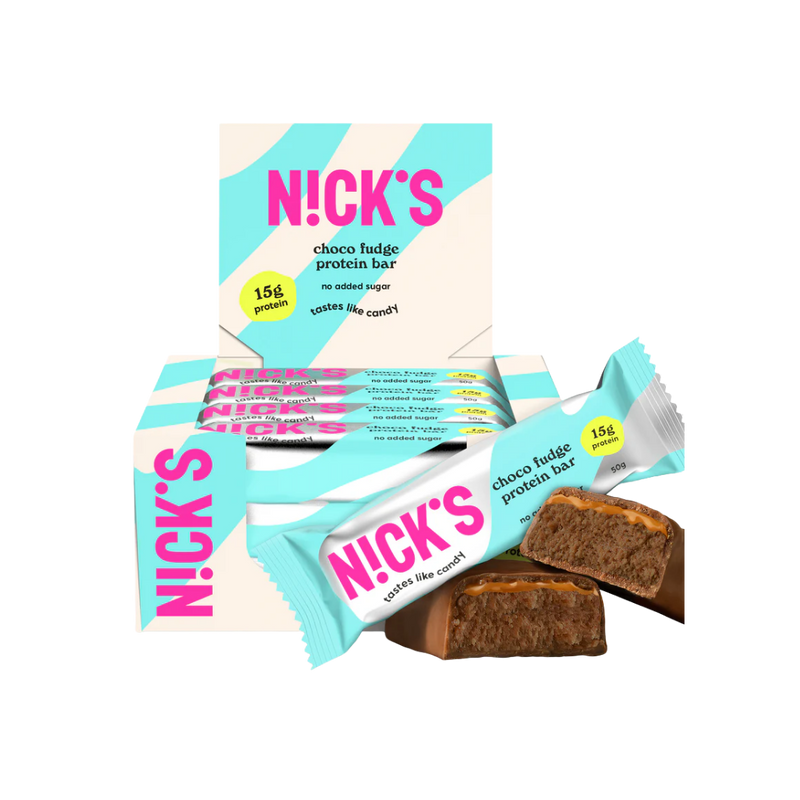 Nick's Protein Bar Choco Fudge 50g - Case of 12