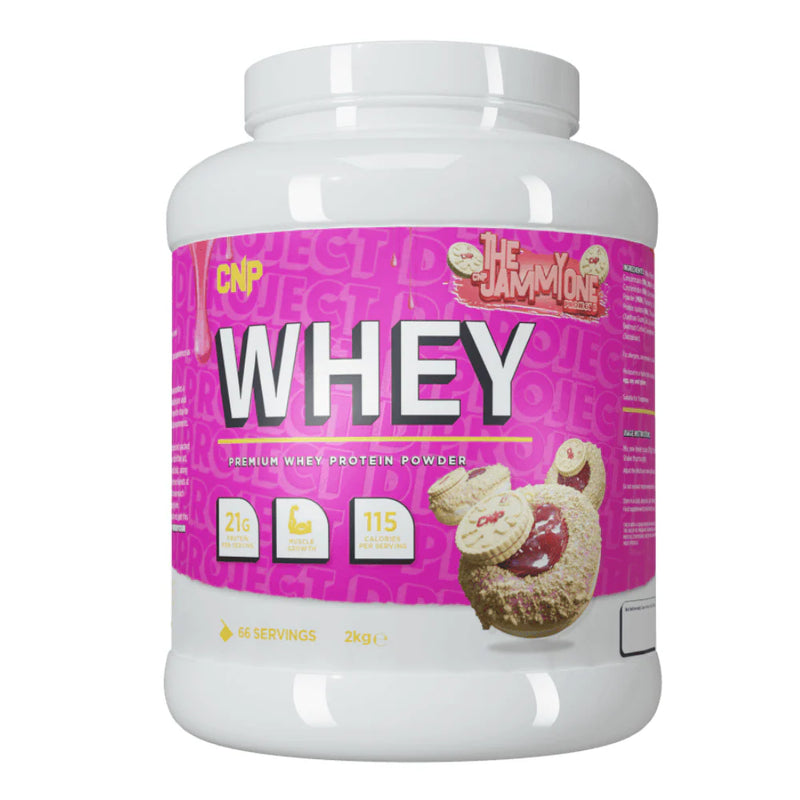 CNP Premium Whey Protein Powder The Jammy One 2kg