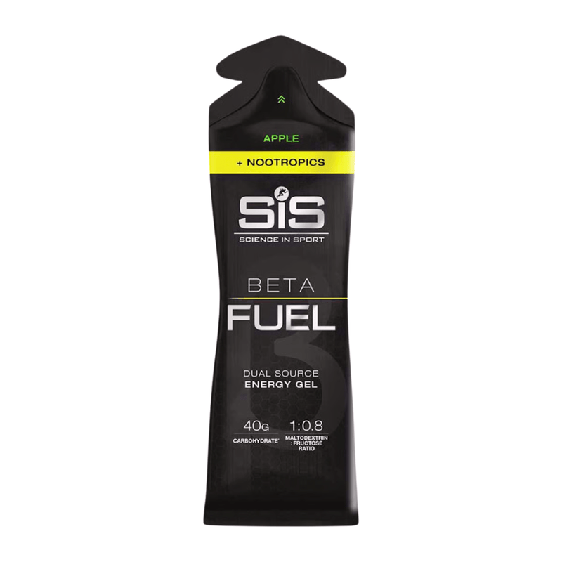 SiS BETA Fuel + Nootropics Energy Gel Apple 60ml 6 Pack