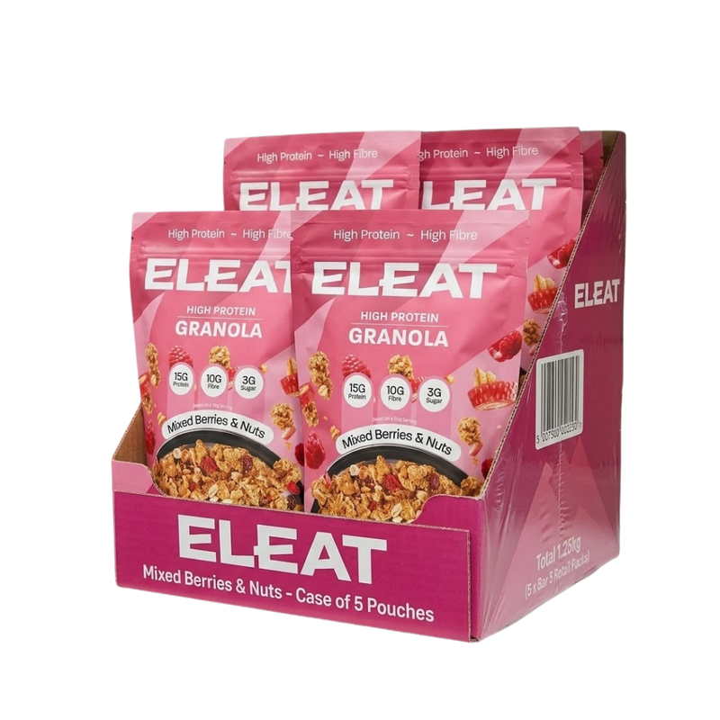 ELEAT Mixed Berries Protein Granola 300g - Case of 5