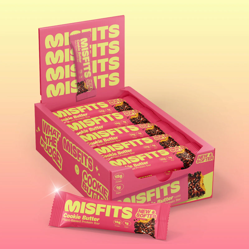 Misfits Cookie Butter (Speculoos) Protein bars 50g - Case of 15