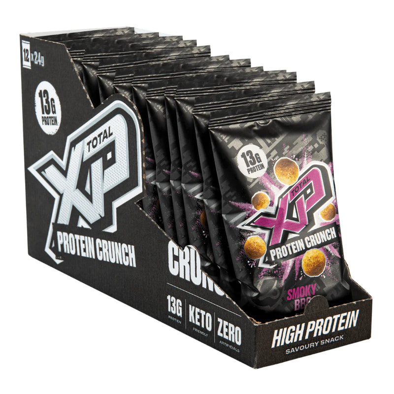 TotalXP Protein Crunch Smoky BBQ Flavour 26g - Case of 12