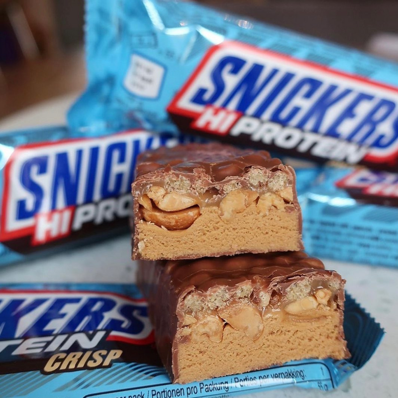 Snickers Hi Protein Crisp Bar 55g - Case of 12 [Best Before: 13/12/2025]