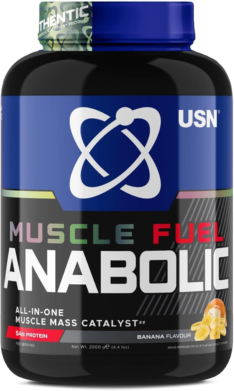 USN Muscle Fuel Anabolic Banana Flavour 2kg [Best Before: 30/04/2026]