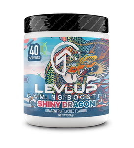 LevlUp Shiny Dragon (Dragonfruit Lychee Flavour) Gaming Booster 320g [Best Before: 11/01/2026]