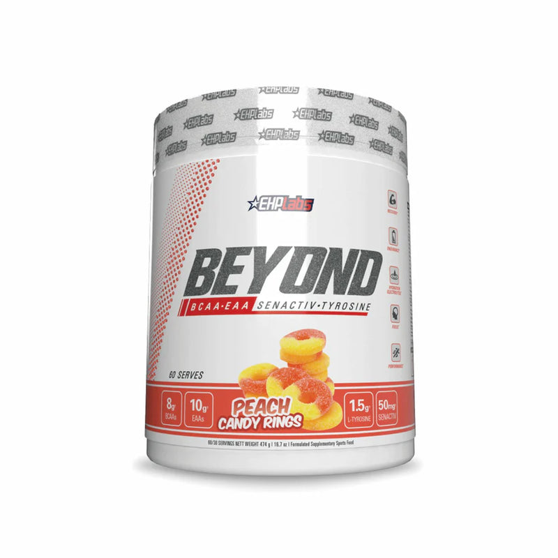 EHP Labs Beyond BCAA+EAA Peach Candy Rings Flavour (60 servings)