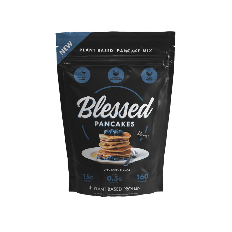 EHP Labs Blessed Protein Pancakes Mix Very Berry 220g [Best Before: 31/07/2025]