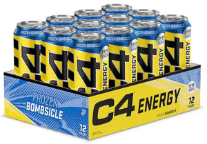 C4 Frozen Bombsicle Flavour Energy Drink 500ml - Case of 12 [Best Before: 12/12/2025]