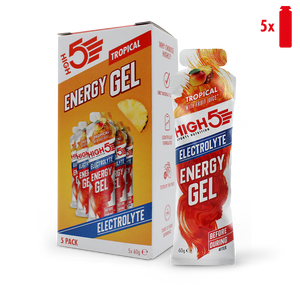 High5 Energy Gel Electrolyte Tropical 60g - Case of 5