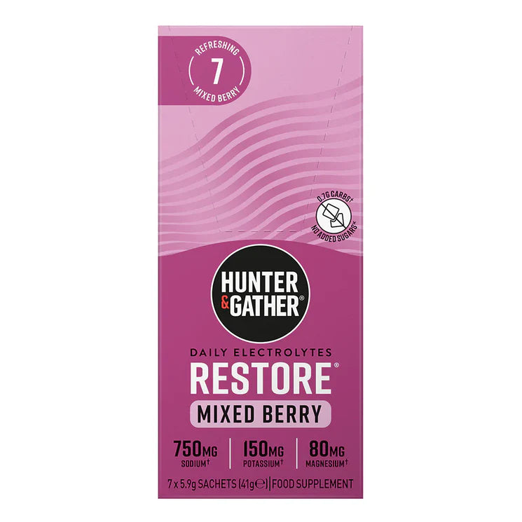 Hunter & Gather Electroyltes Berry 7 x 5.8g Sachets