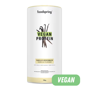Foodspring Vegan Vanilla Protein Powder 750g [Best Before: 31/07/2024]