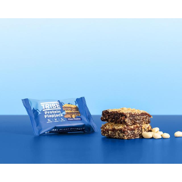 Tribe Choc Peanut Protein Flapjack 50g - Case of 12 [Best Before: 19/10/2025]