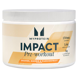 MyProtein Orange Mango & Passionfruit Impact Pre-Workout 150g [Best Before: 30/11/2025]