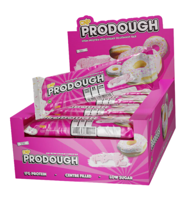 CNP ProDough The Glazed One Protein bar 60g - Case of 12 [Best Before: 04/06/2025]