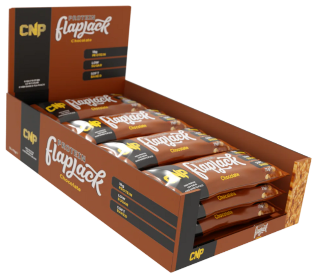 CNP Protein Flapjack Chocolate 75g - Case of 12 [Best Before: 26/08/2025]