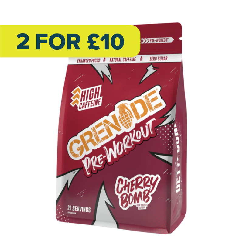 Grenade Cherry Bomb Pre-Workout 330g [Best Before: 31/08/2025]