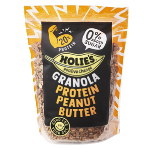 Holies Peanut Butter Protein Granola 350g [Best Before: 31/07/2025]