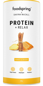 Foodspring Honey & Spices Protein Powder 480g [Best Before: 30/06/2025]