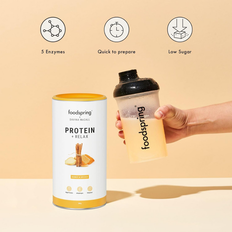 Foodspring Honey & Spices Protein Powder 480g [Best Before: 30/06/2025]