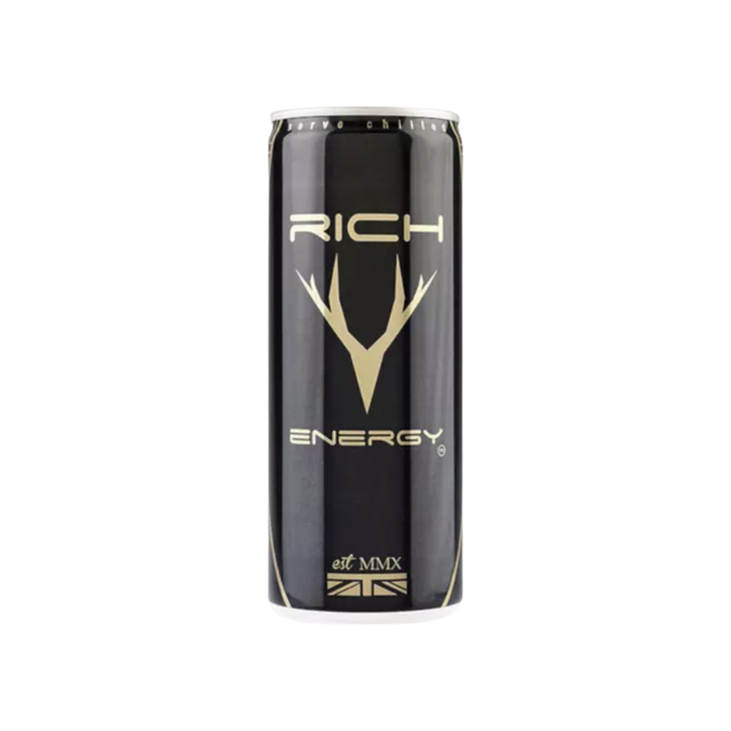 Rich High Caffeine Energy Drink 250ml - Case of 24