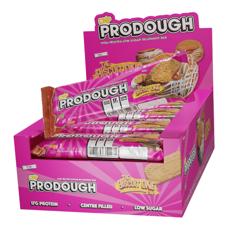 CNP ProDough The Biscuit One Protein bar 60g - Case of 12 [Best Before Date: 04/04/2025]