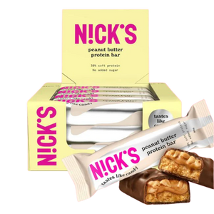Nick's Peanut Butter flavour Protein bar 50g - Case of 12