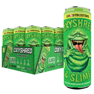 EHP Labs x Ghostbusters Oxyshred Slimer (Lime Flavour) Energy Drink 355ml - Case of 12 [Best Before: 18/09/2025]