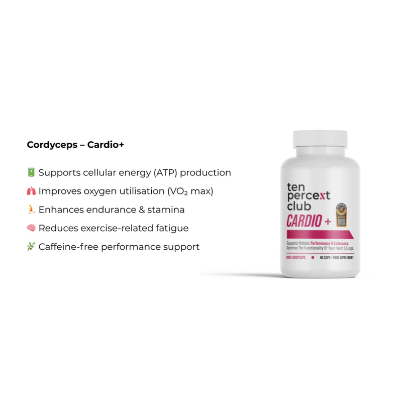 The Ten Percent Club Cardio+ – 90 Capsules