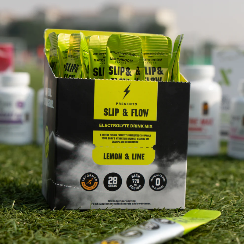 The Ten Percent Club Slip & Flow – Lemon & Lime – 28 Sachets