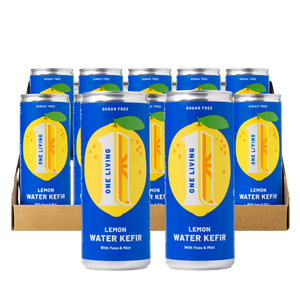 One Living Lemon Water Kefir 250ml - Case of 12 [Best Before: 01/05/2026]