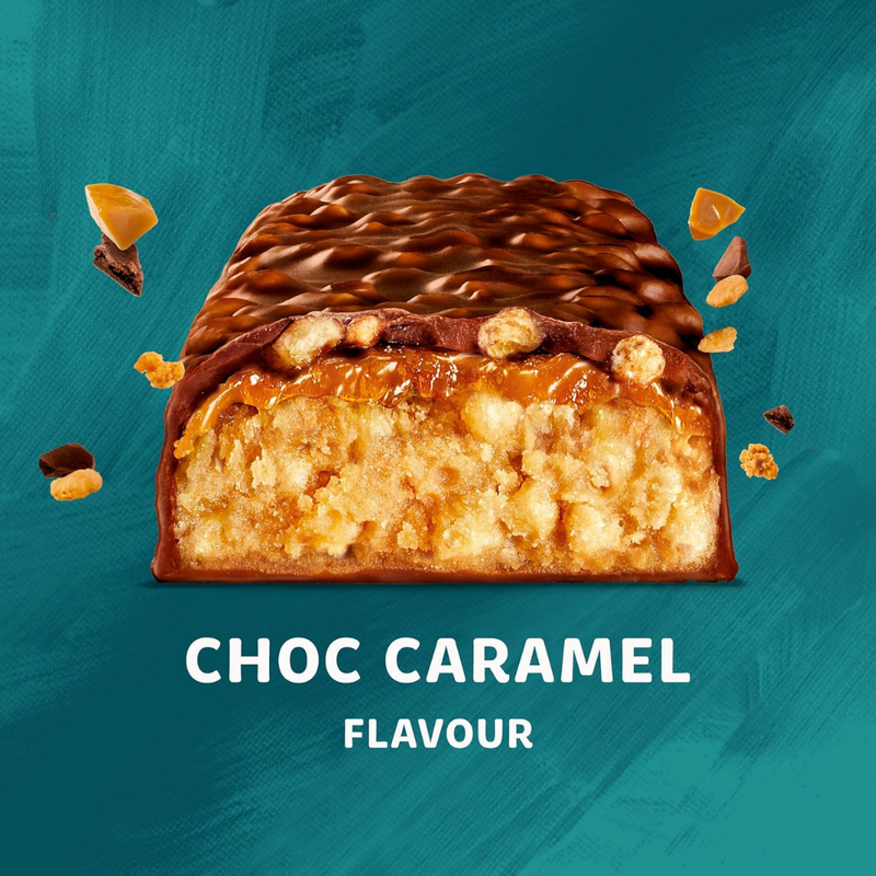 Trek High Protein Low Sugar Choc Caramel Protein Bars 44g - Case of 30 [Best Before: 28/03/2026]