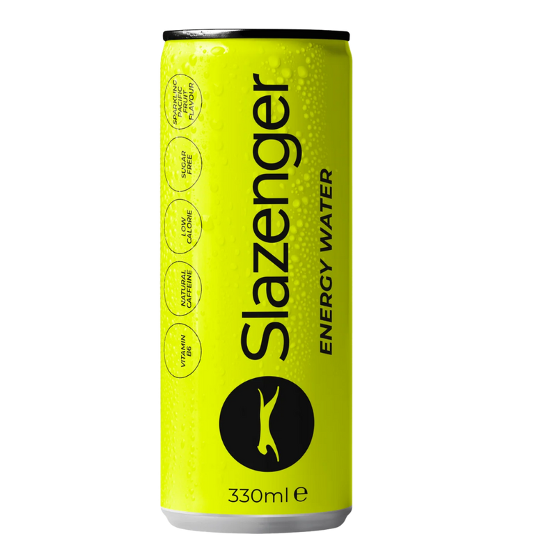 Slazenger Energy Water Tcal Pacific Fruits 330ml - Case of 12 [Best Before: 31/03/2026]
