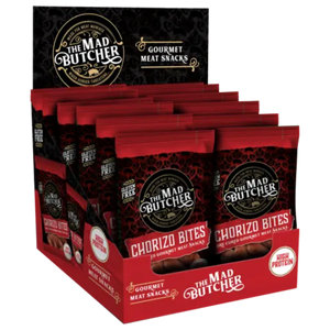 The Mad Butcher Chorizo Bites 40g - Case of 12 [Best Before: 01/05/2026]