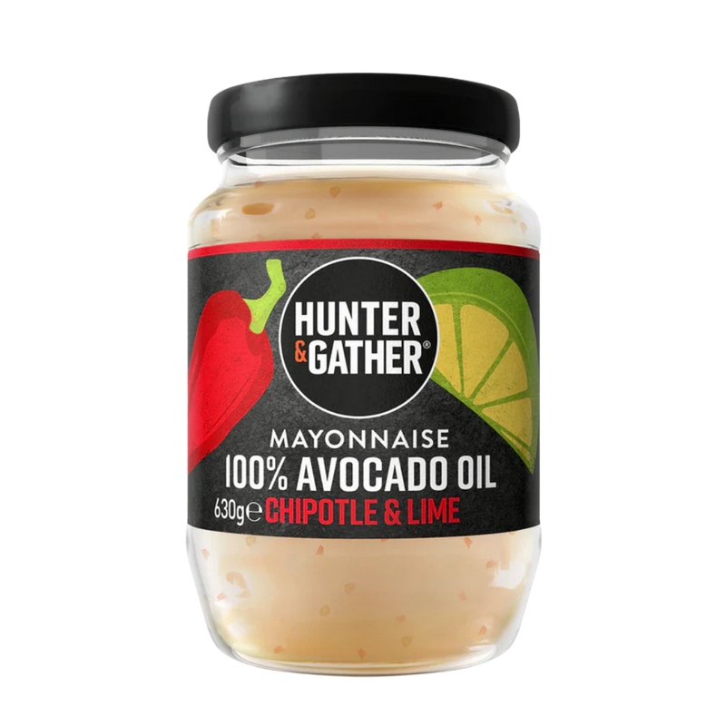 Hunter & Gather Chipotle & Lime Avocado Oil Mayonnaise 630g - Case of 6 [Best Before: 17/06/2026]
