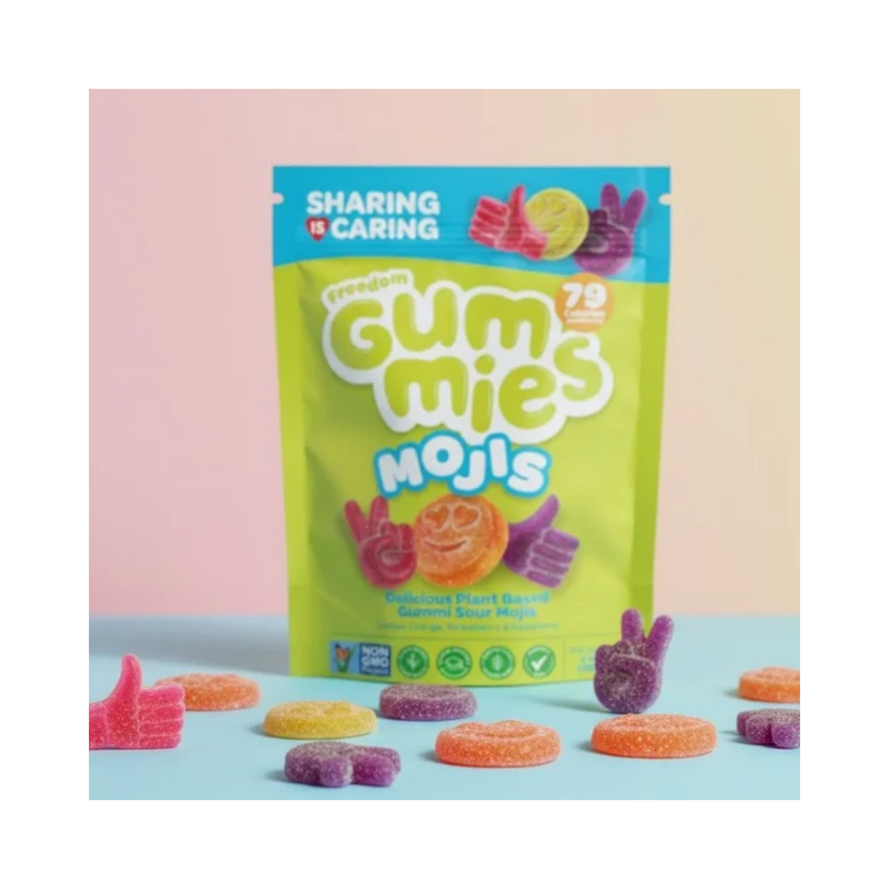 Freedom Gummies Moji’s 100g - Case of 10 Packs