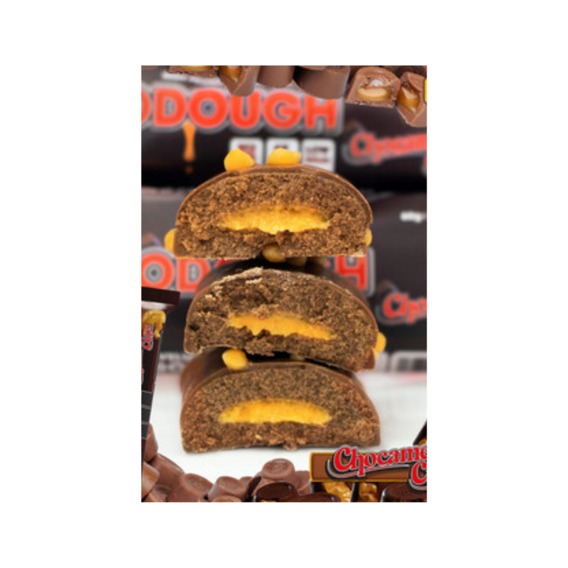 CNP ProDough Chocamel Cups Protein bar 60g - Case of 12 [Best Before Date: 18/07/2025]