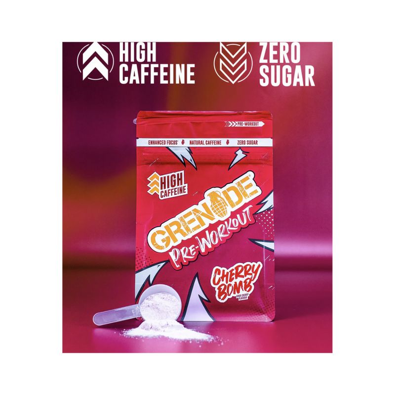 Grenade Cherry Bomb Pre-Workout 330g [Best Before: 31/08/2025]