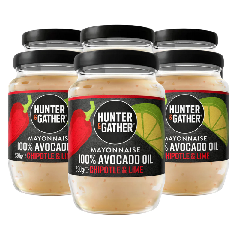 Hunter & Gather Chipotle & Lime Avocado Oil Mayonnaise 630g - Case of 6 [Best Before: 17/06/2026]