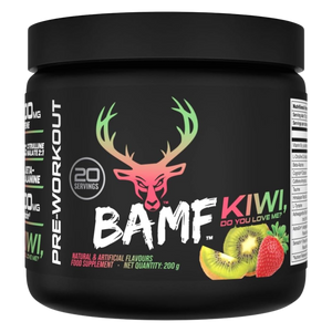 Bucked Up BAMF Strawberry Kiwi High-Stim Pre-Workout 200g